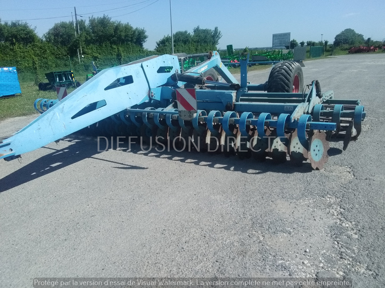 LEMKEN DECHAUMEUR A DISQUES HELIODOR H 8 SF - 체인 해로 : 사진 2 LEMKEN DECHAUMEUR A DISQUES HELIODOR H 8 SF - 체인 해로 : 사진 2