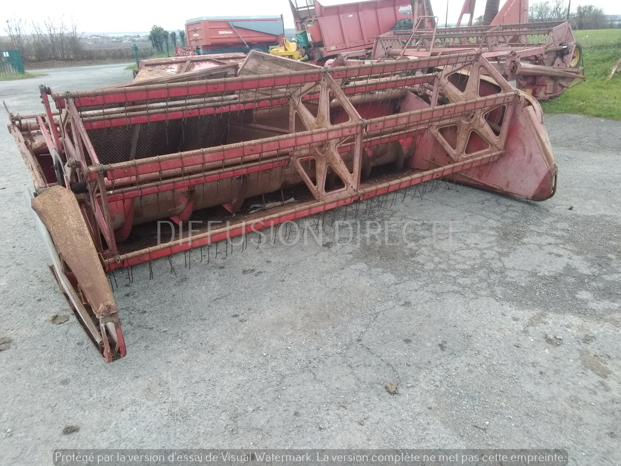 MASSEY FERGUSON MOISSONNEUSE BATTEUSE 500 - 콤바인 수확기 : 사진 5 MASSEY FERGUSON MOISSONNEUSE BATTEUSE 500 - 콤바인 수확기 : 사진 5
