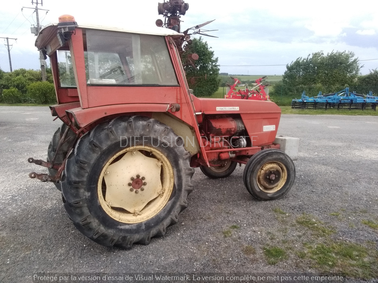 RENAULT TRACTEUR AGRICOLE 56 - 장궤형 트랙터 : 사진 3 RENAULT TRACTEUR AGRICOLE 56 - 장궤형 트랙터 : 사진 3
