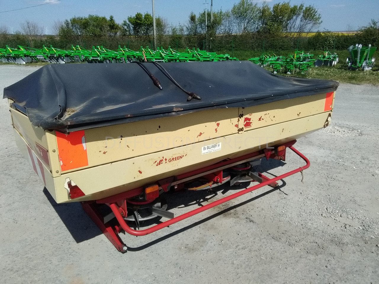 VICON DISTRIBUTEUR D'ENGRAIS GREENLAND - 비료 스프레더 : 사진 2 VICON DISTRIBUTEUR D'ENGRAIS GREENLAND - 비료 스프레더 : 사진 2