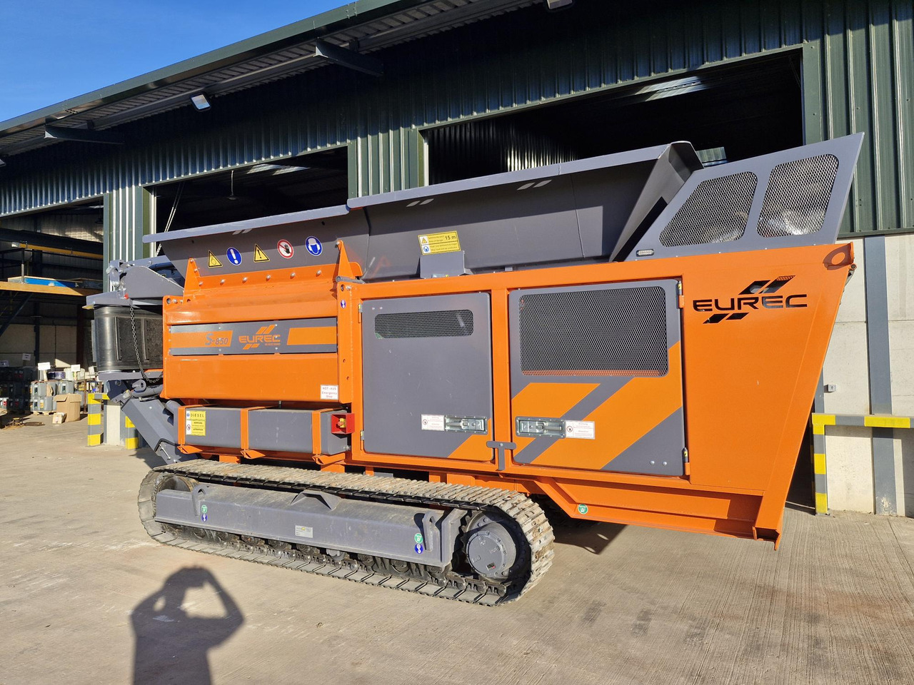 ARJES EUREC S-850 - 산업용 파쇄기 : 사진 3 ARJES EUREC S-850 - 산업용 파쇄기 : 사진 3