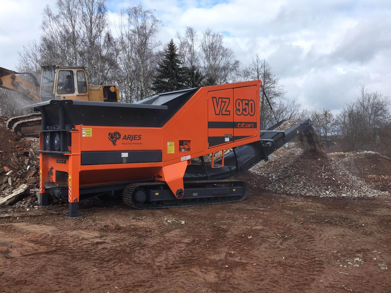 Arjes VZ950 Titan - 산업용 파쇄기 : 사진 2 Arjes VZ950 Titan - 산업용 파쇄기 : 사진 2