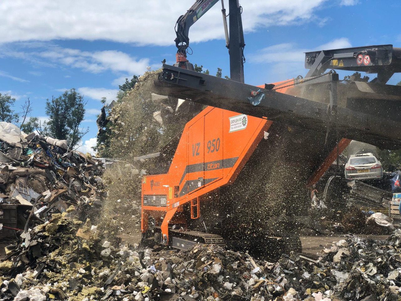 Arjes VZ950 Titan - 산업용 파쇄기 : 사진 4 Arjes VZ950 Titan - 산업용 파쇄기 : 사진 4