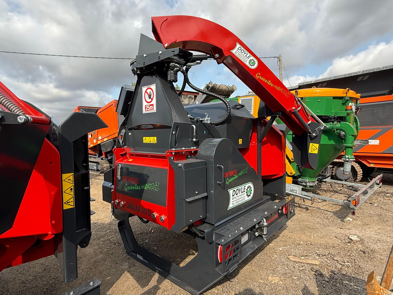 Jaguar 40 3-point linkage - 톱밥 제조기 : 사진 1 Jaguar 40 3-point linkage - 톱밥 제조기 : 사진 1