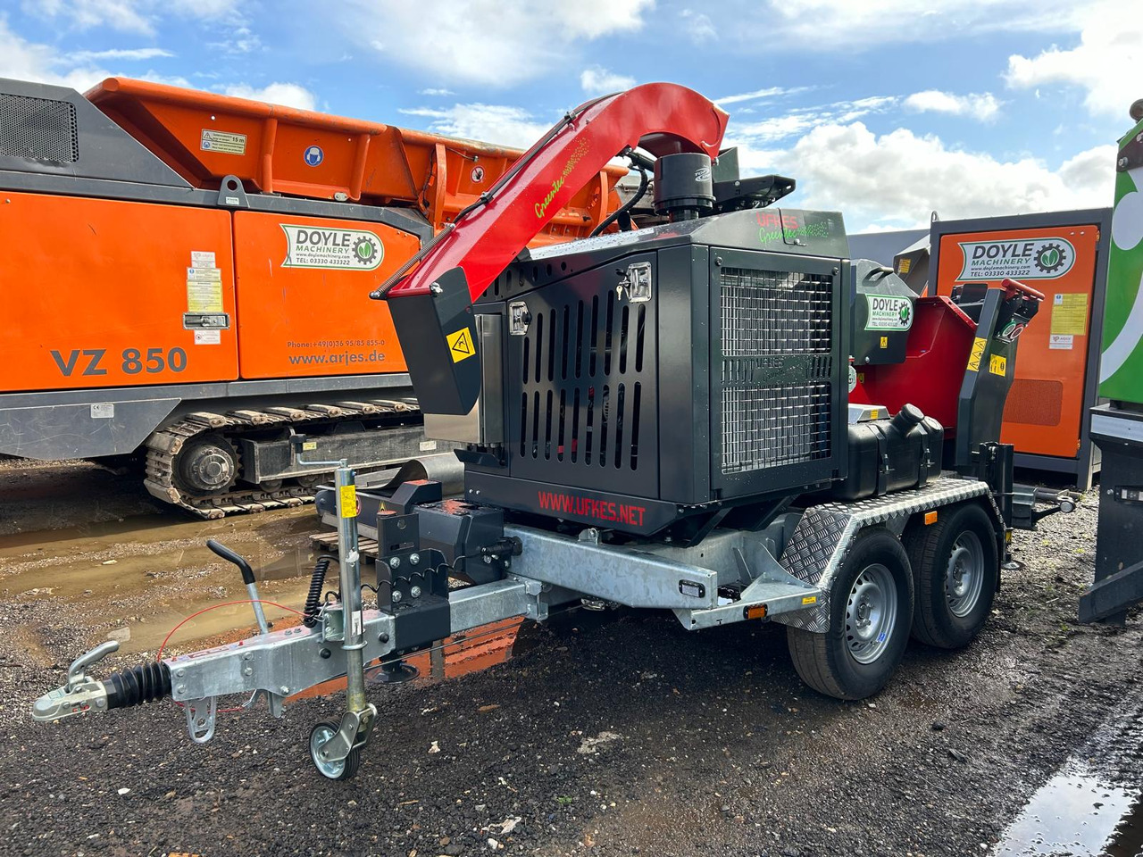 UFKES Greentec Jaguar 40-80 3.5T - 산림용 장비, 트레일러 : 사진 1 UFKES Greentec Jaguar 40-80 3.5T - 산림용 장비, 트레일러 : 사진 1