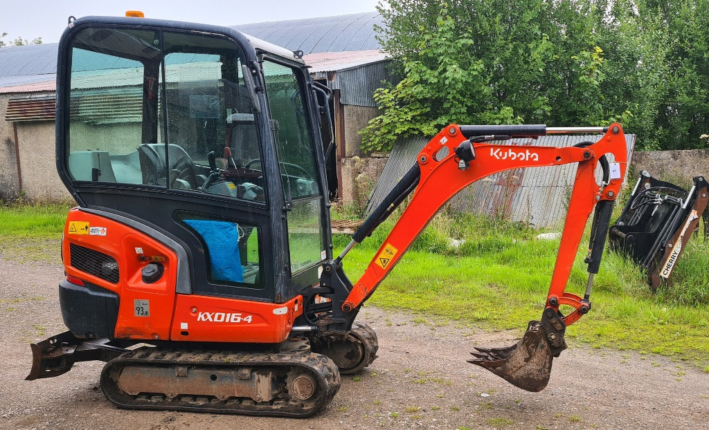 2016 Kubota KX016-4 Mini Digger, only 1550 hours - 미니 굴삭기 : 사진 2 2016 Kubota KX016-4 Mini Digger, only 1550 hours - 미니 굴삭기 : 사진 2