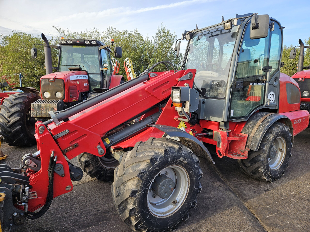 2016 Weidemann 5080 Telescopic Handler - 망원형 휠 로더 : 사진 1 2016 Weidemann 5080 Telescopic Handler - 망원형 휠 로더 : 사진 1