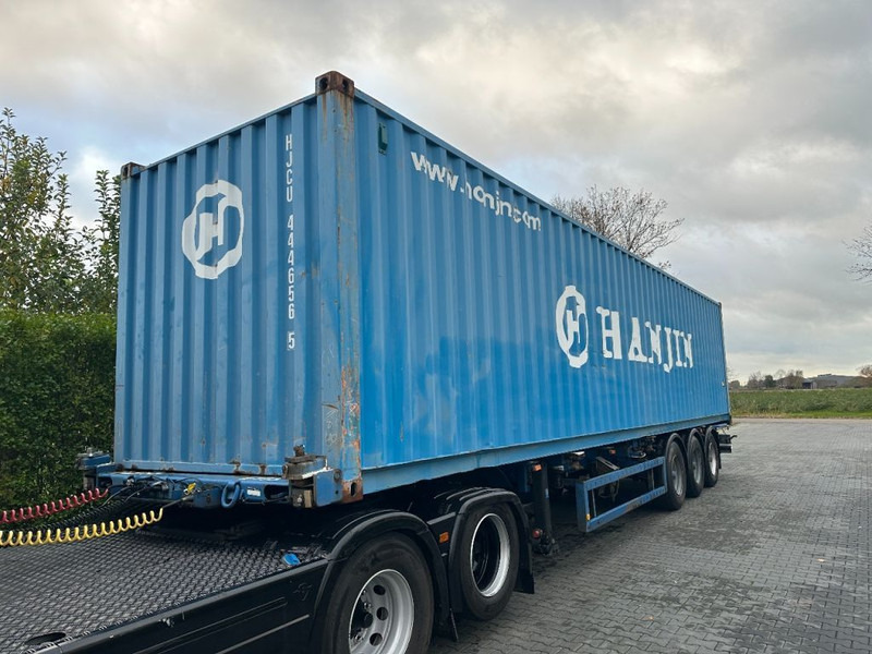 Krone container chassis 40 voets container - 컨테이너 운반 장치/ 스와프 보디 트레일러 : 사진 1 Krone container chassis 40 voets container - 컨테이너 운반 장치/ 스와프 보디 트레일러 : 사진 1