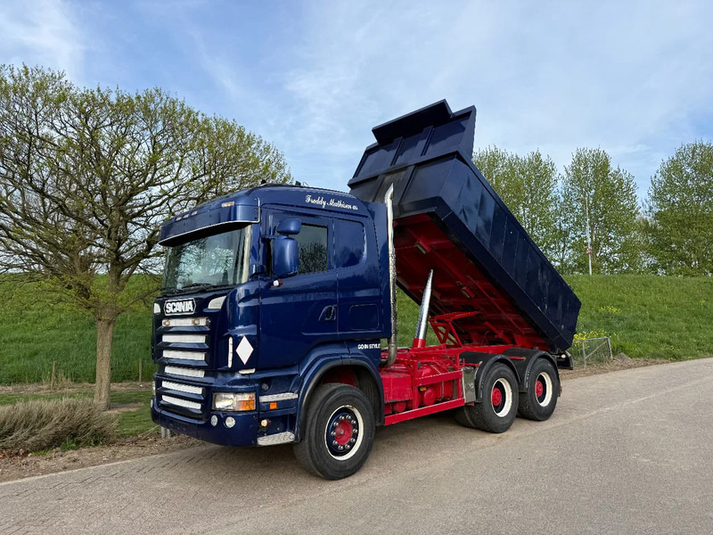 Scania R580 Kipper 6X4 Manual Full steel Retarder - 덤프트럭 : 사진 1 Scania R580 Kipper 6X4 Manual Full steel Retarder - 덤프트럭 : 사진 1