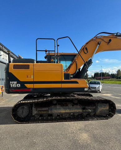 HyundaiHX160L + Engcon - 크롤러 굴삭기 : 사진 5 HyundaiHX160L + Engcon - 크롤러 굴삭기 : 사진 5