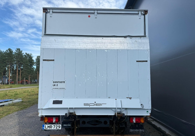 Mercedes-BenzAtego kaappi + perälauta - 박스 트럭 : 사진 4 Mercedes-BenzAtego kaappi + perälauta - 박스 트럭 : 사진 4
