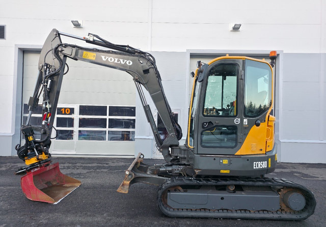 VolvoECR58D + Engcon, Novatron - 크롤러 굴삭기 : 사진 2 VolvoECR58D + Engcon, Novatron - 크롤러 굴삭기 : 사진 2