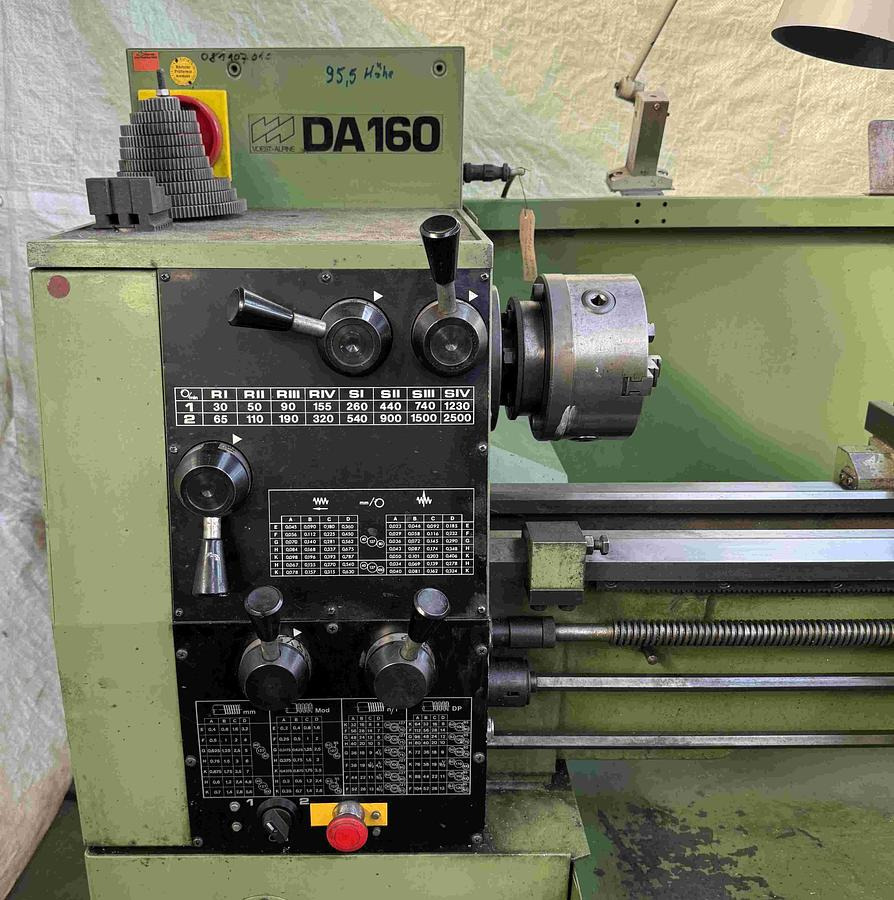 Leit- u. Zugspindeldrehmaschine VÖEST-ALPINE DA 160 - 금속용 선반 : 사진 3 Leit- u. Zugspindeldrehmaschine VÖEST-ALPINE DA 160 - 금속용 선반 : 사진 3