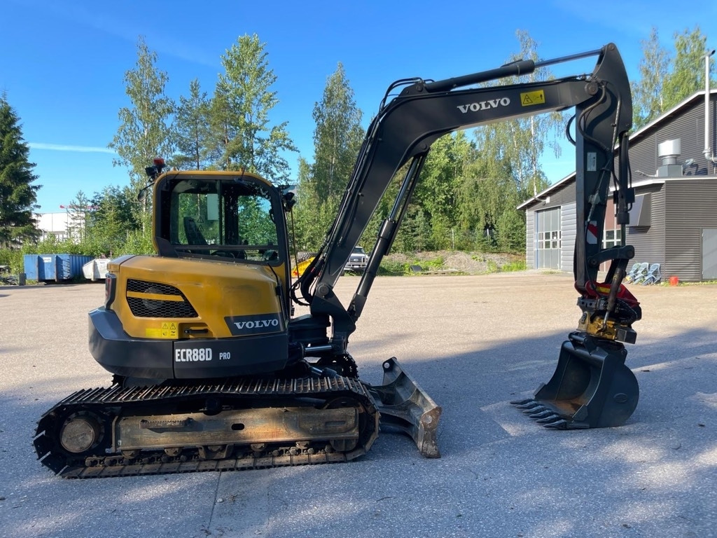 Volvo ECR 88 D Pro - 미니 굴삭기 : 사진 4 Volvo ECR 88 D Pro - 미니 굴삭기 : 사진 4