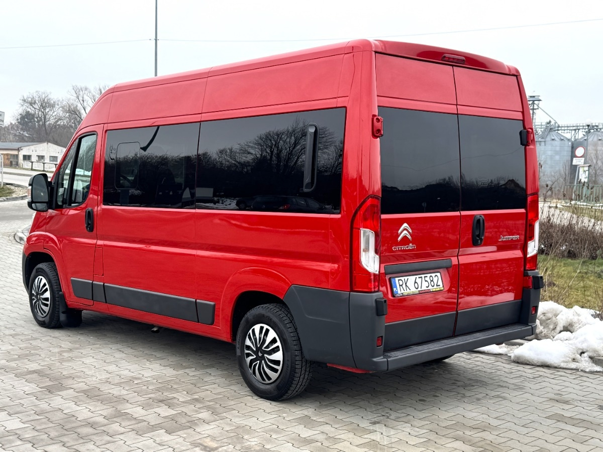 Citroën Jumper 9 osobowy 2.0 HDI 131KM Nawiewy Tylne LED Bezwypadkowy Niski przebieg - 소형 버스, 승합차 : 사진 5 Citroën Jumper 9 osobowy 2.0 HDI 131KM Nawiewy Tylne LED Bezwypadkowy Niski przebieg - 소형 버스, 승합차 : 사진 5
