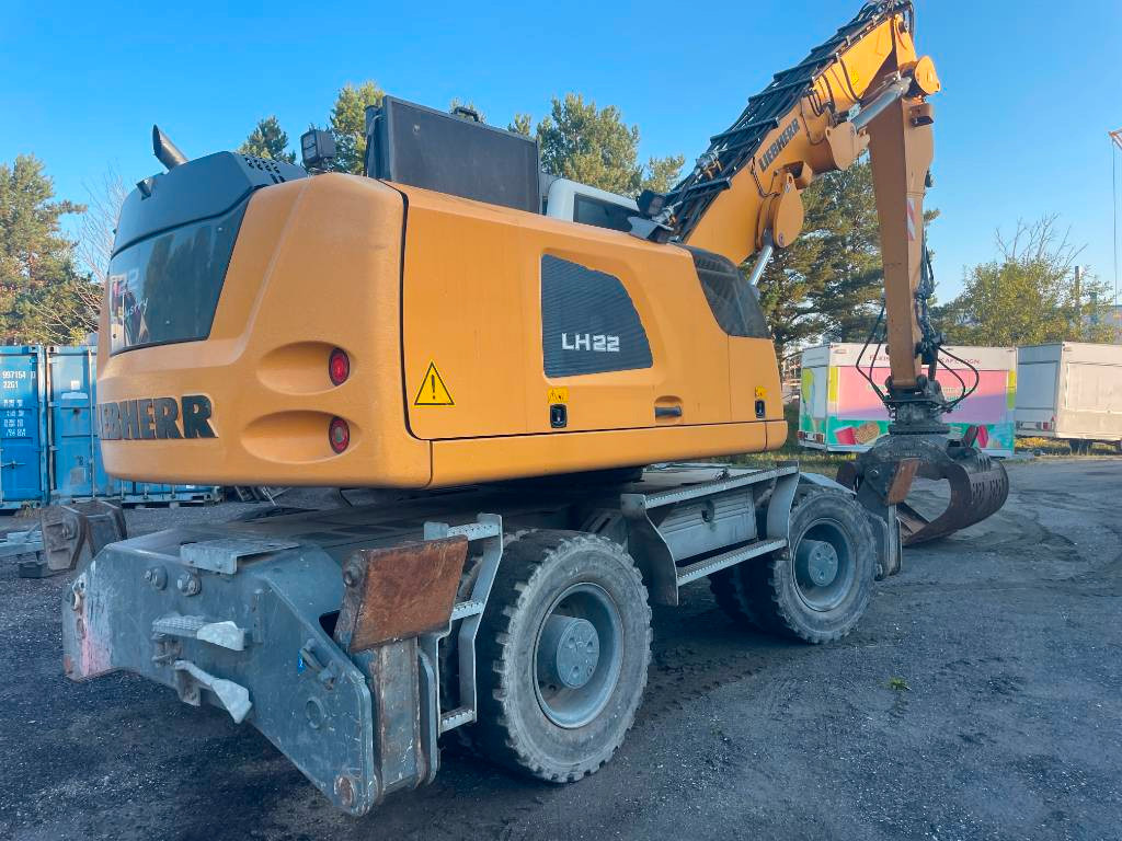 Liebherr LH 22 M Litronic - 폐기물/ 산업 처리기 : 사진 3 Liebherr LH 22 M Litronic - 폐기물/ 산업 처리기 : 사진 3