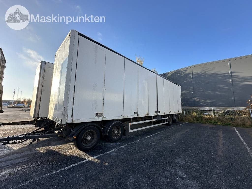 Ekeri L/L-4 Skåpsläp med öppningsbar sida - 밀폐형 박스 트레일러 : 사진 1 Ekeri L/L-4 Skåpsläp med öppningsbar sida - 밀폐형 박스 트레일러 : 사진 1