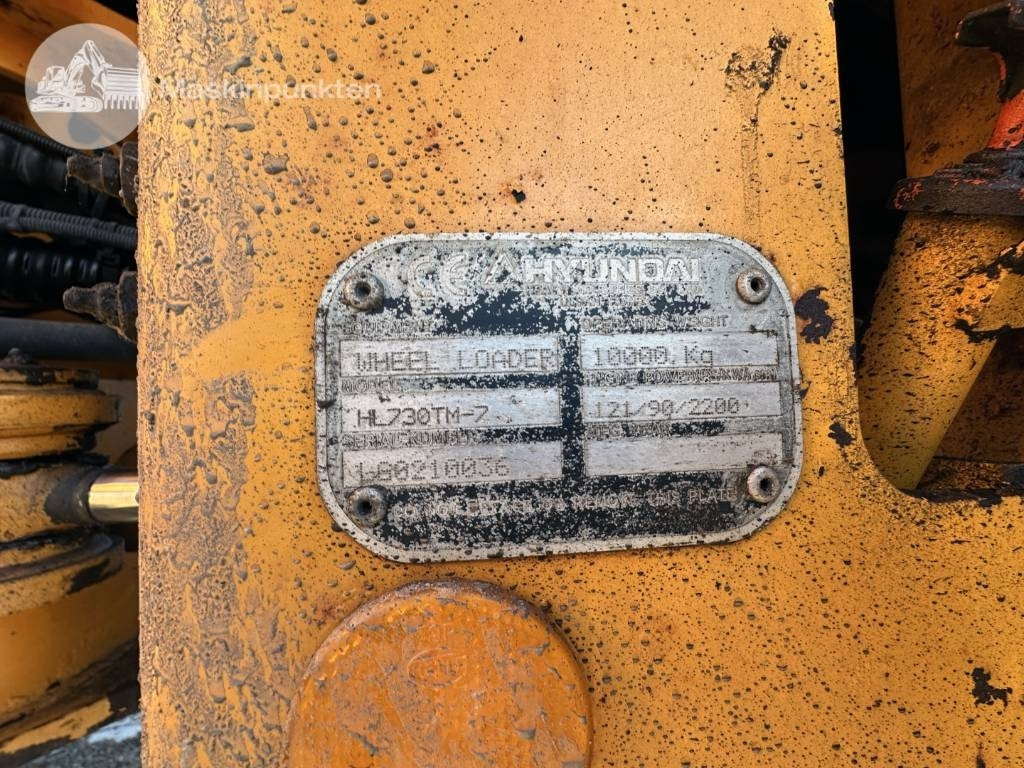 리스 Hyundai HL 730 TM-7  Hyundai HL 730 TM-7 : 사진 11