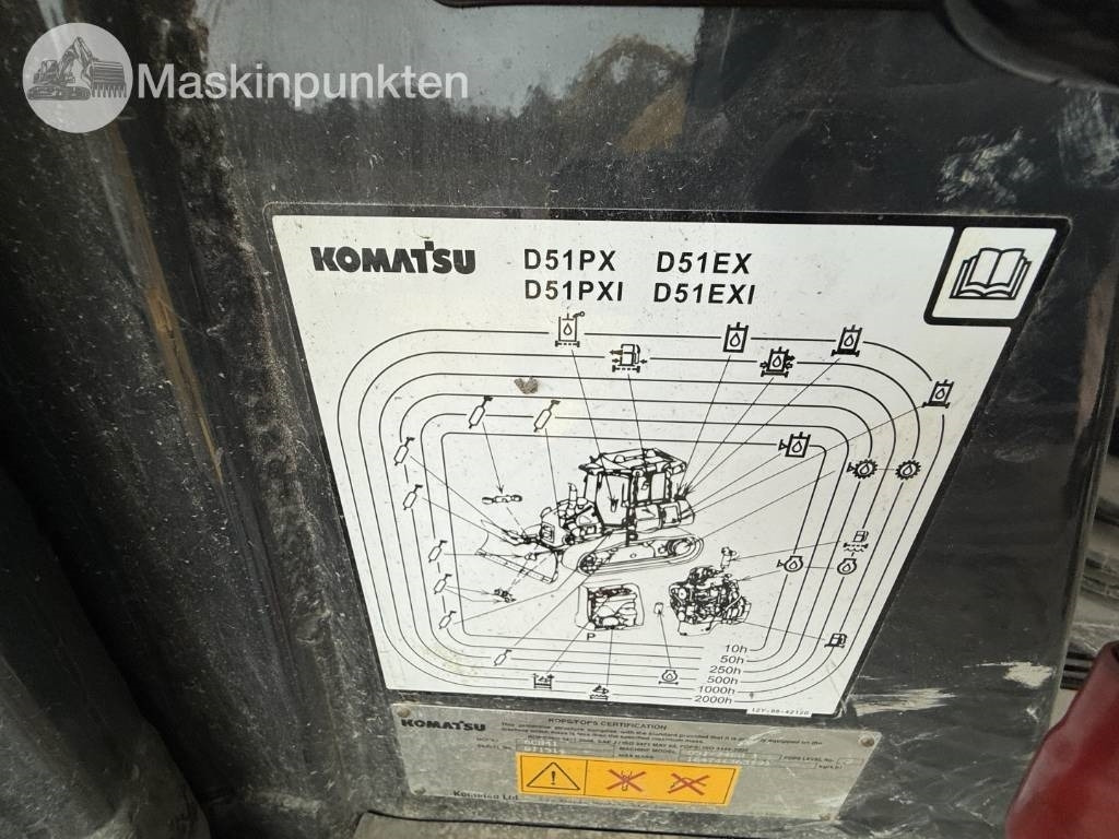 불도저 Komatsu D 51 Pxi-24EO : 사진 47 불도저 Komatsu D 51 Pxi-24EO : 사진 47