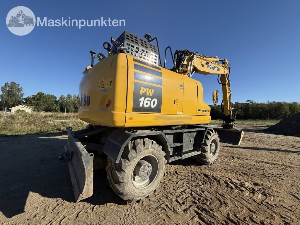 Komatsu PW 160 - 휠 굴삭기 : 사진 5 Komatsu PW 160 - 휠 굴삭기 : 사진 5
