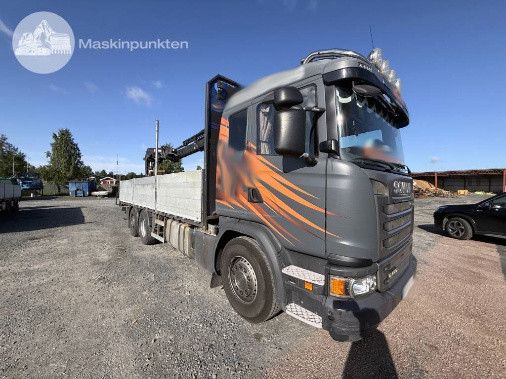 Scania G 450 LB - 크레인 트럭 : 사진 3 Scania G 450 LB - 크레인 트럭 : 사진 3