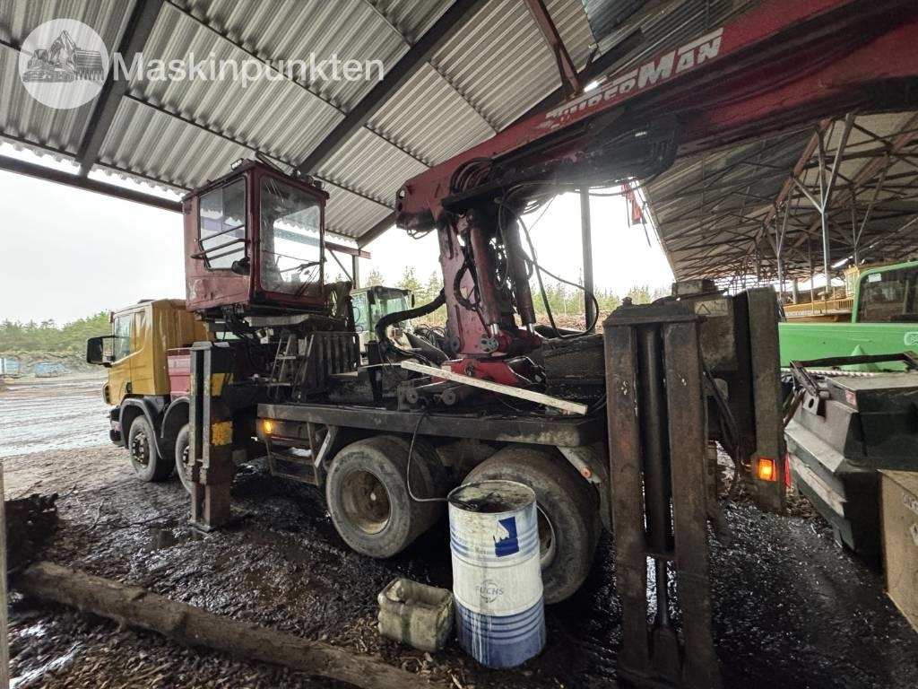 Scania P 124 G med Timberman - 목재 트럭 : 사진 2 Scania P 124 G med Timberman - 목재 트럭 : 사진 2