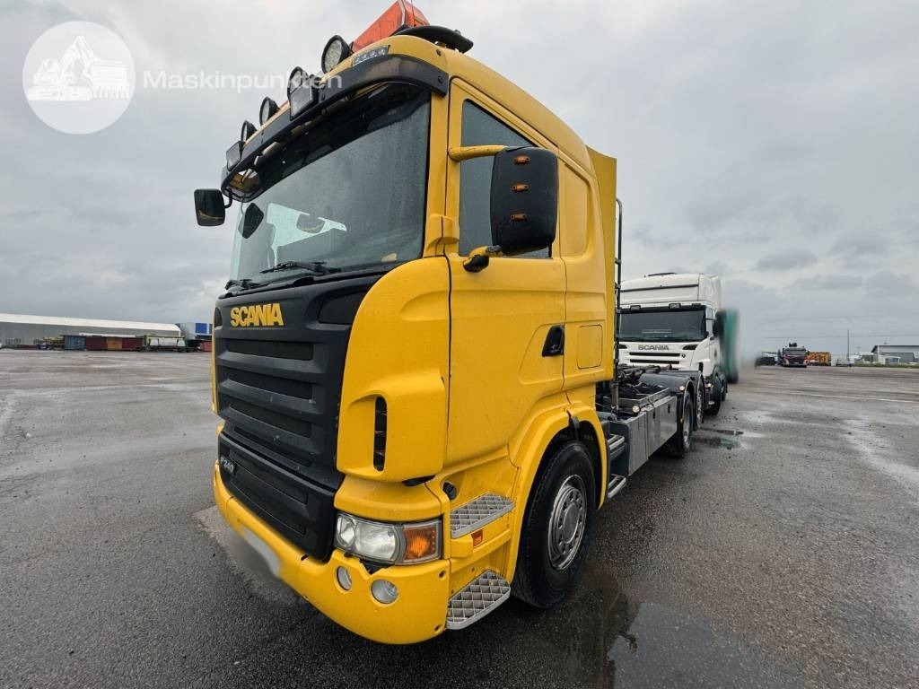 Scania R 420 LB - 후크 리프트 트럭 : 사진 2 Scania R 420 LB - 후크 리프트 트럭 : 사진 2