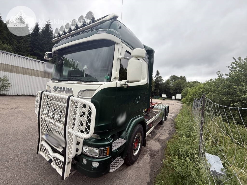 Scania R 520 LB - 후크 리프트 트럭 : 사진 1 Scania R 520 LB - 후크 리프트 트럭 : 사진 1