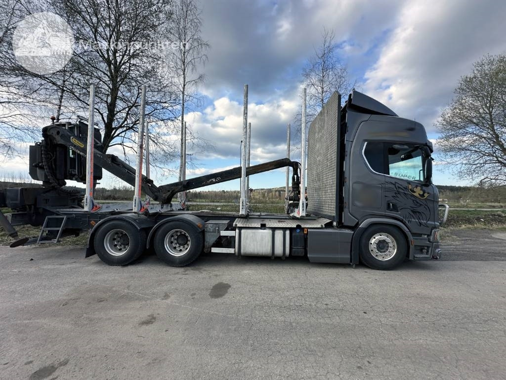 Scania R 730 - 목재 트럭 : 사진 3 Scania R 730 - 목재 트럭 : 사진 3