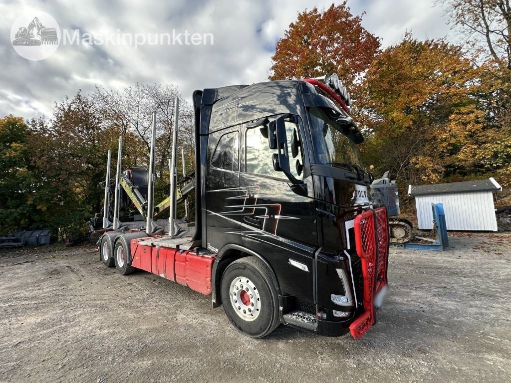 Volvo FH 64 R Timmerbil med kran - 목재 트럭 : 사진 3 Volvo FH 64 R Timmerbil med kran - 목재 트럭 : 사진 3