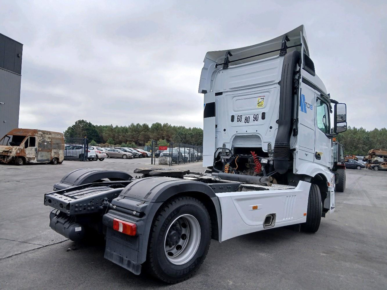 MERCEDES ACTROS 1845 LS 4*2 - 트랙터 유닛 : 사진 4 MERCEDES ACTROS 1845 LS 4*2 - 트랙터 유닛 : 사진 4