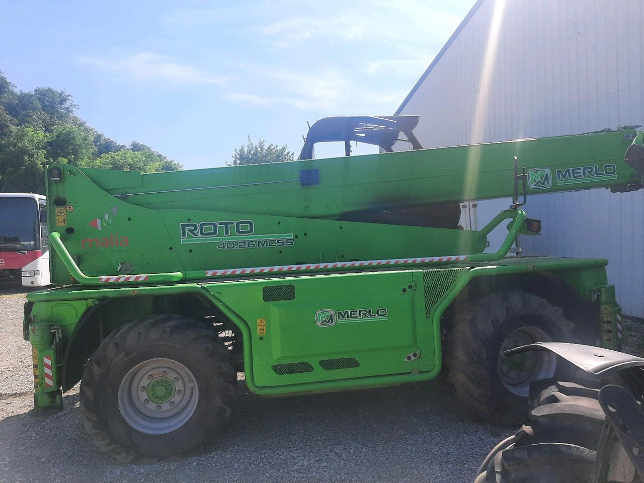 MERLO CHARGEUR TELES ROTO 40.26 MCSS - 텔레스코픽 핸들러 : 사진 3 MERLO CHARGEUR TELES ROTO 40.26 MCSS - 텔레스코픽 핸들러 : 사진 3