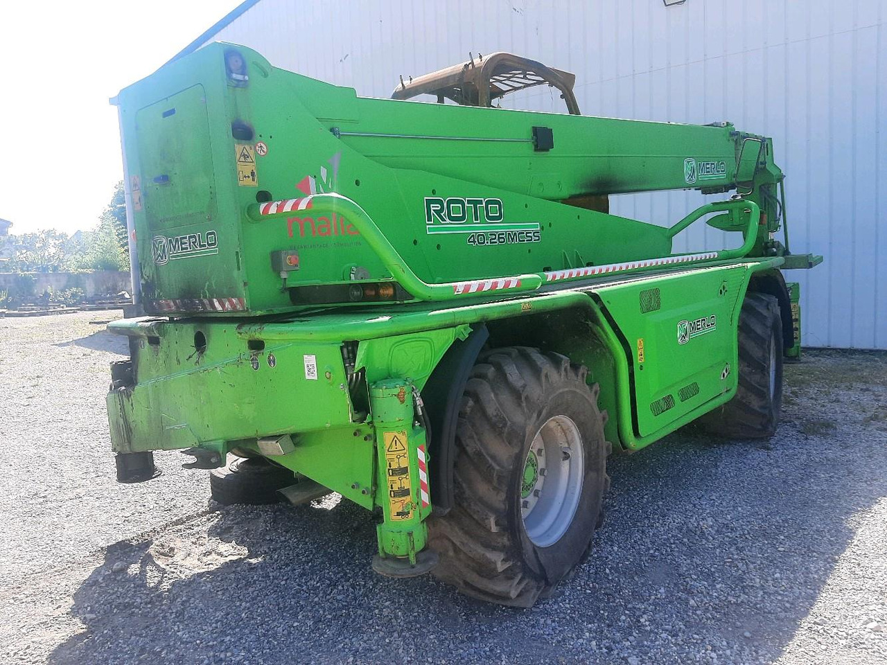 MERLO CHARGEUR TELES ROTO 40.26 MCSS - 텔레스코픽 핸들러 : 사진 4 MERLO CHARGEUR TELES ROTO 40.26 MCSS - 텔레스코픽 핸들러 : 사진 4