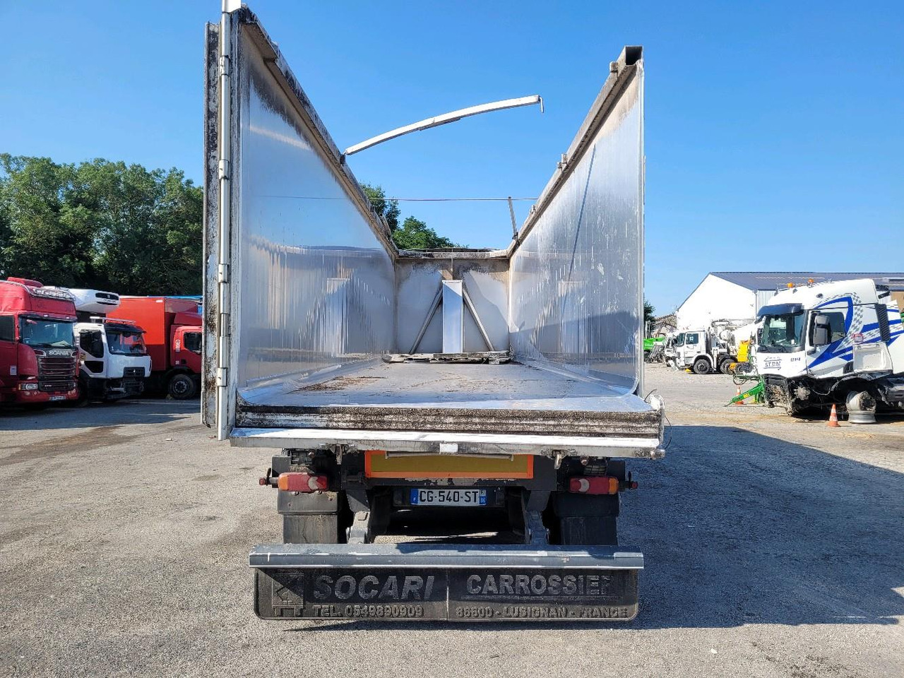 SAMRO ST3310 3 ESSIEUX - 덤프 세미 트레일러 : 사진 5 SAMRO ST3310 3 ESSIEUX - 덤프 세미 트레일러 : 사진 5