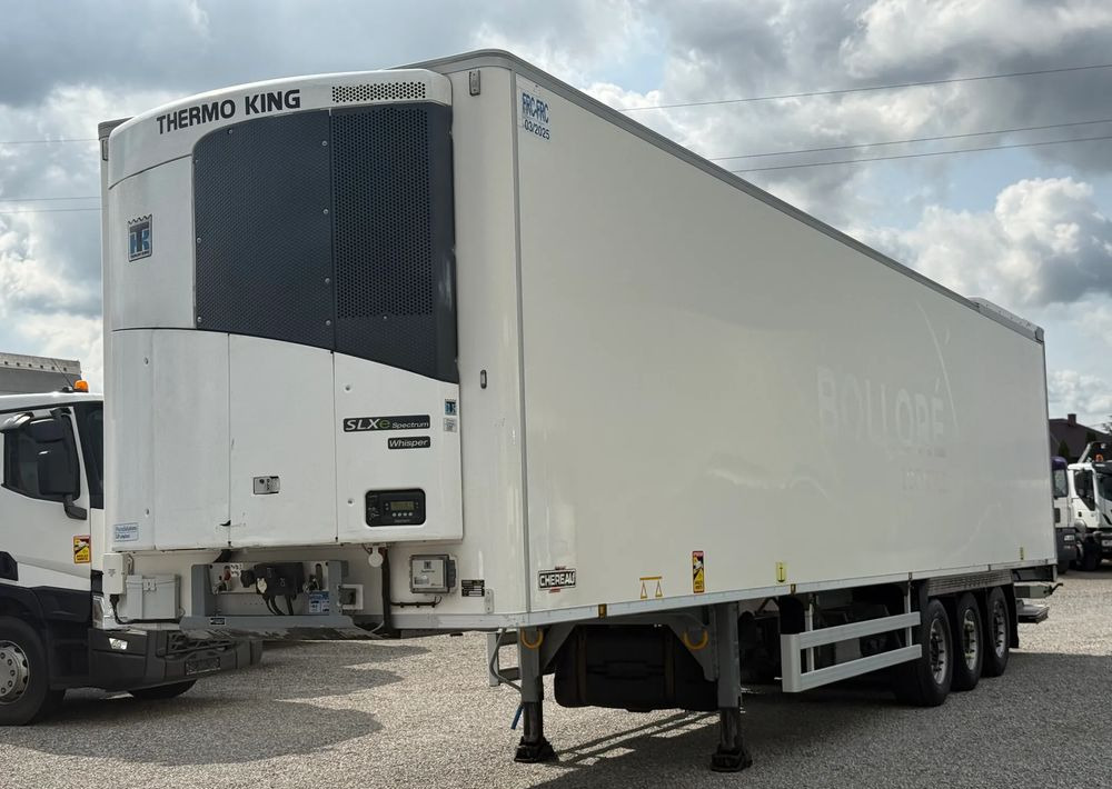 Chereau THERMO KING SLXe DIESEL/ELEKTRYK OSIE SAF - 냉동 세미 트레일러 : 사진 1 Chereau THERMO KING SLXe DIESEL/ELEKTRYK OSIE SAF - 냉동 세미 트레일러 : 사진 1