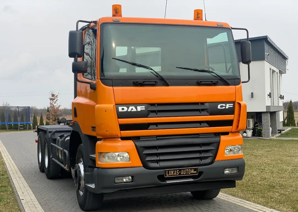 DAF CF 85.340 6X4 MANUAL - 후크 리프트 트럭 : 사진 1 DAF CF 85.340 6X4 MANUAL - 후크 리프트 트럭 : 사진 1