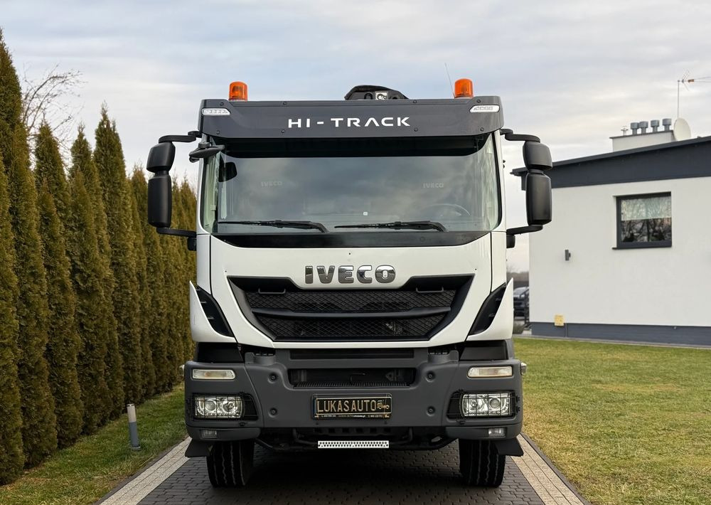 Iveco TRAKKER 450 6X4 PODWÓJNA HYDRO-BURTA HIAB 104 - 덤프트럭, 크레인 트럭 : 사진 4 Iveco TRAKKER 450 6X4 PODWÓJNA HYDRO-BURTA HIAB 104 - 덤프트럭, 크레인 트럭 : 사진 4