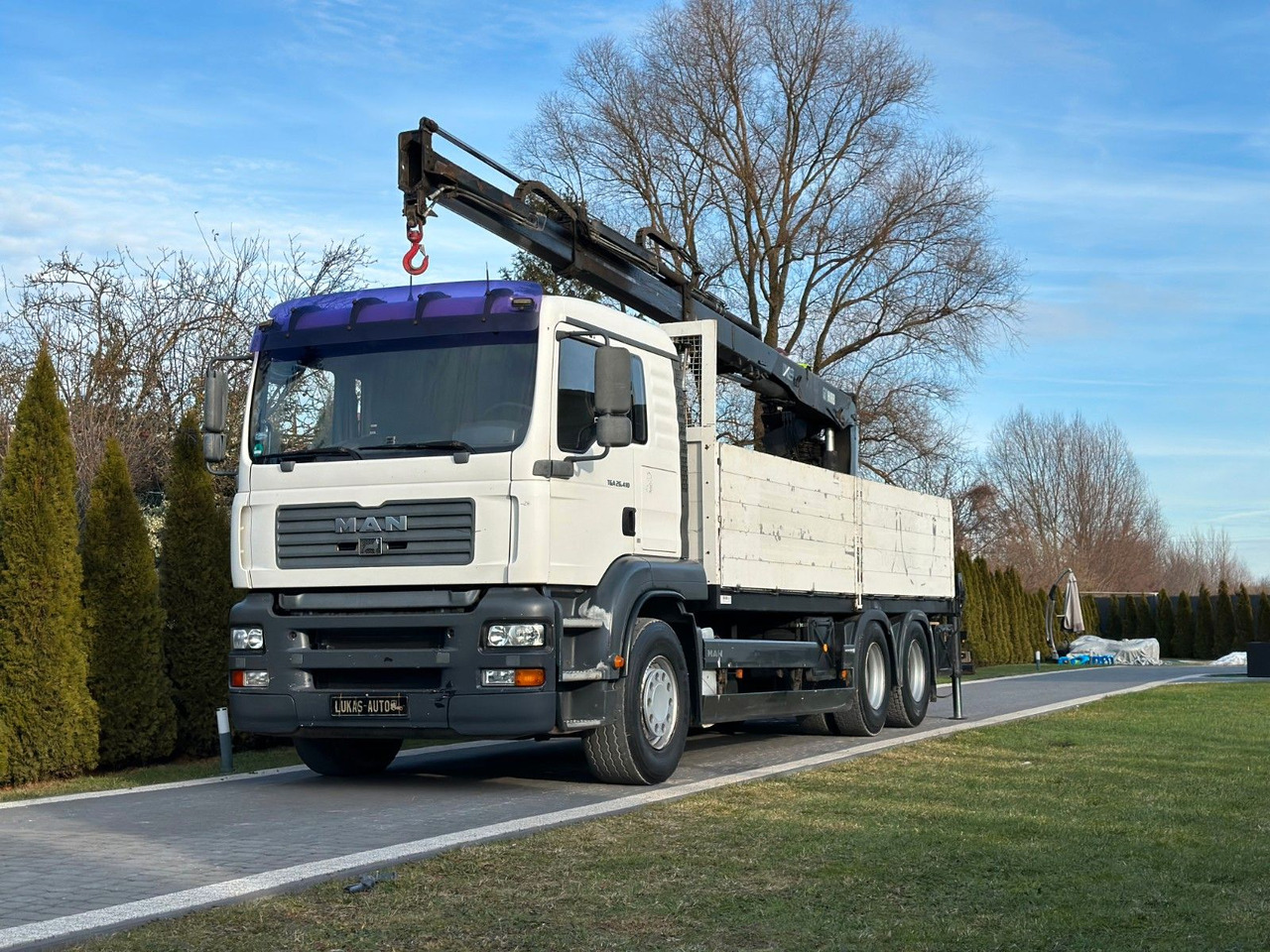 MAN TGA 26.410 6x4 HIAB MANUAL - 크레인 트럭 : 사진 1 MAN TGA 26.410 6x4 HIAB MANUAL - 크레인 트럭 : 사진 1