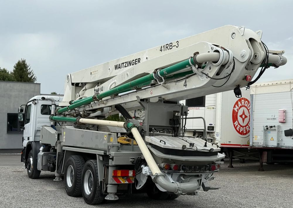 Mercedes-Benz ACTROS 2636 6X4 36 M WAITZINGER - 콘크리트 펌프 트럭 : 사진 5 Mercedes-Benz ACTROS 2636 6X4 36 M WAITZINGER - 콘크리트 펌프 트럭 : 사진 5