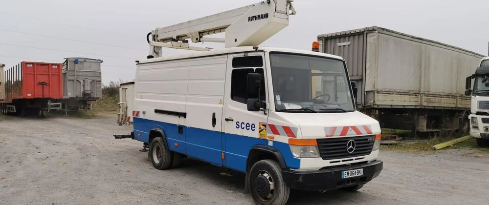 Mercedes-Benz VARIO 815D 17 M - 트럭 탑재 고가작업 플랫폼 : 사진 3 Mercedes-Benz VARIO 815D 17 M - 트럭 탑재 고가작업 플랫폼 : 사진 3