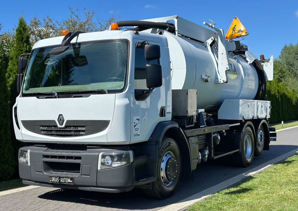 Renault PREMIUM 320 WUKO 6X2 RIVARD 14m3 - 진공 흡입 트럭 : 사진 1 Renault PREMIUM 320 WUKO 6X2 RIVARD 14m3 - 진공 흡입 트럭 : 사진 1