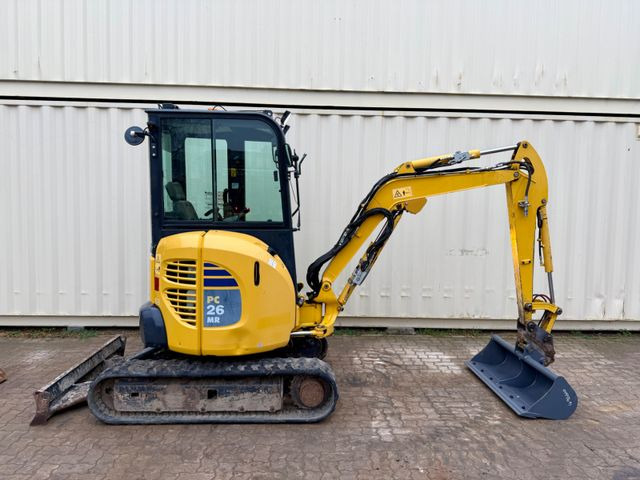 Komatsu PC26MR-3 / 2020 BJ / 2.082 H / 2 x Löffel - 미니 굴삭기 : 사진 5 Komatsu PC26MR-3 / 2020 BJ / 2.082 H / 2 x Löffel - 미니 굴삭기 : 사진 5