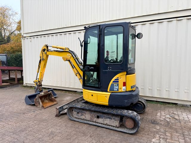 Komatsu PC26MR-3 / 2020 BJ / 2.082 H / 2 x Löffel - 미니 굴삭기 : 사진 3 Komatsu PC26MR-3 / 2020 BJ / 2.082 H / 2 x Löffel - 미니 굴삭기 : 사진 3