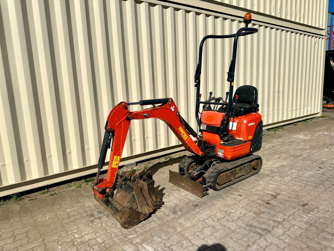 Kubota K008-3 / 2021 BJ / 725 H / 4 x Löffel - 미니 굴삭기 : 사진 2 Kubota K008-3 / 2021 BJ / 725 H / 4 x Löffel - 미니 굴삭기 : 사진 2