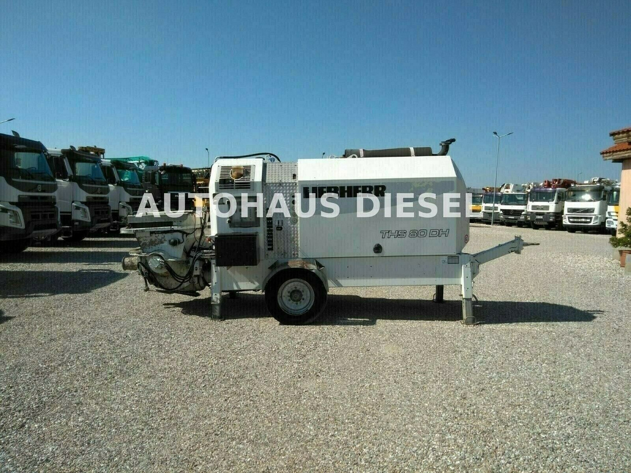 Liebherr THS 80 DH - 고정식 콘크리트 펌프 : 사진 1 Liebherr THS 80 DH - 고정식 콘크리트 펌프 : 사진 1