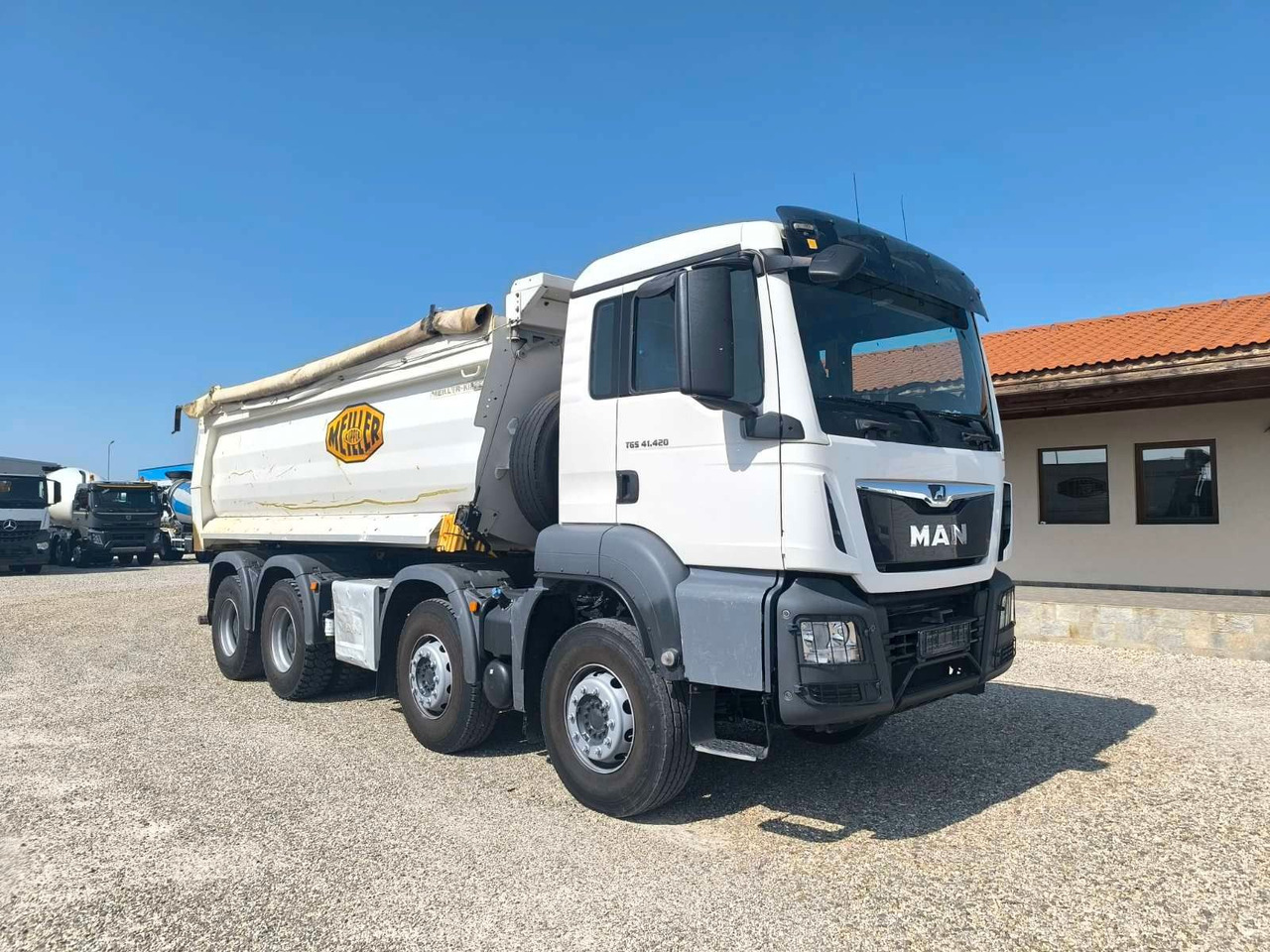 MAN TGS 41.420 MEILLER KIPPER - 스킵 로더 트럭 : 사진 1 MAN TGS 41.420 MEILLER KIPPER - 스킵 로더 트럭 : 사진 1
