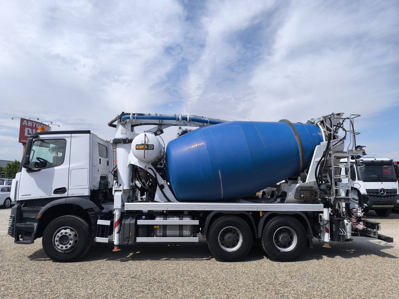 MERCEDES-BENZ AROCS 3342 CIFA MK25H - 콘크리트 믹서 펌프 트럭 : 사진 4 MERCEDES-BENZ AROCS 3342 CIFA MK25H - 콘크리트 믹서 펌프 트럭 : 사진 4
