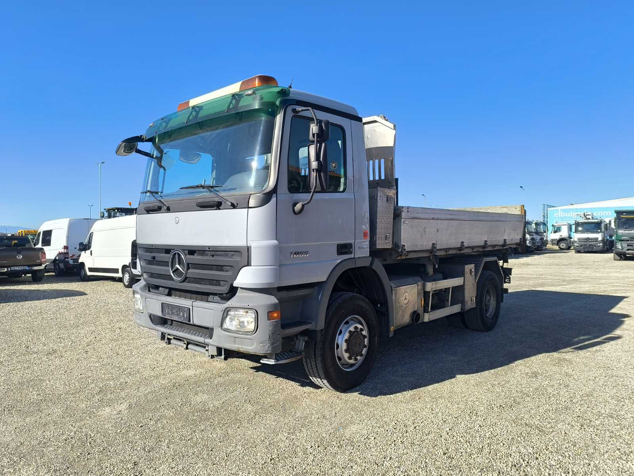 MERCEDES-BENZ Actros 1855 4X4 - 덤프트럭 : 사진 3 MERCEDES-BENZ Actros 1855 4X4 - 덤프트럭 : 사진 3