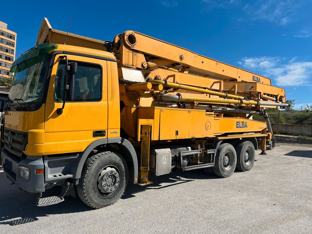 Mercedes-Benz ACTROS 3332 ELBA SCHWING 36M - 콘크리트 펌프 트럭 : 사진 1 Mercedes-Benz ACTROS 3332 ELBA SCHWING 36M - 콘크리트 펌프 트럭 : 사진 1