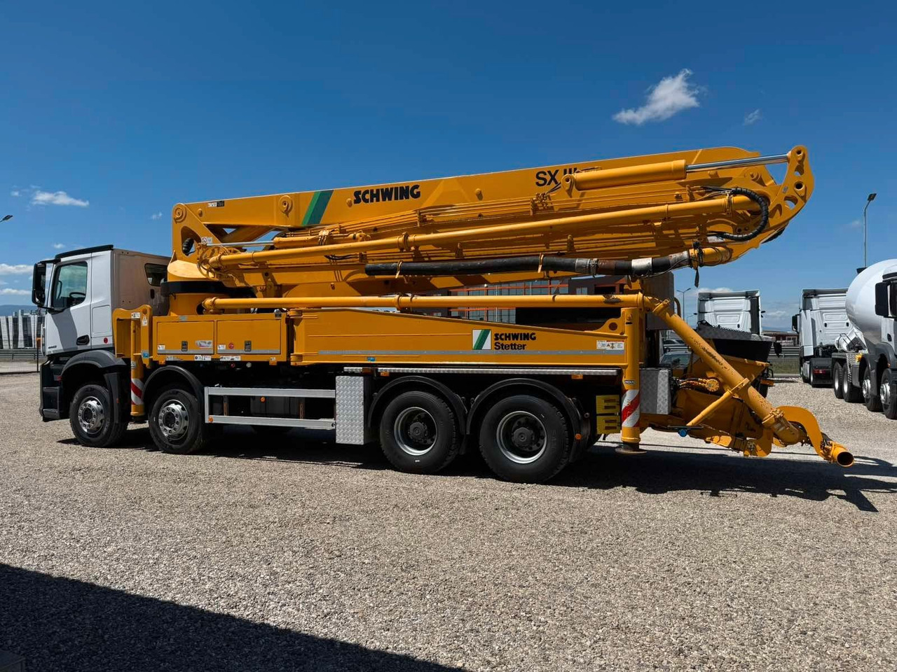 Mercedes-Benz AROCS 4442 SCHWING S43SX - 콘크리트 펌프 트럭 : 사진 4 Mercedes-Benz AROCS 4442 SCHWING S43SX - 콘크리트 펌프 트럭 : 사진 4